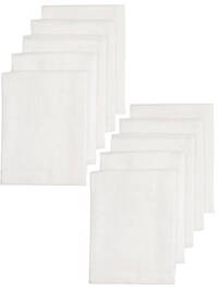 Meyco hydrofiele luiers 70x70 cm wit - set van 10 Wit wit