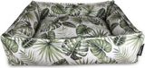 Lex & Max Jungle Hondenmand Botanische Print 90x70 cm