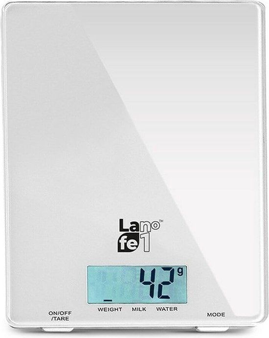 WKS001.5 Lafe Lafe WKS001.5 Keukenweegschaal - 5 kg - LCD-display - Kleurrijk