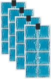 INUTEQ Biobased PCM Coolover - Lichaamskoelvest - Constante koeling van 15˚C - Sportherstel - Atletenuitrusting - 8 cellen