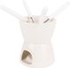 Cosy&Trendy Chocolade Fondue - Porselein - Ø 11,5cm - Wit