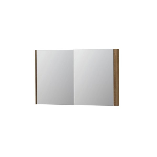 Ink Spiegelkast met 2 dubbelzijdige spiegeldeuren en stopcontact/schakelaar 1105368