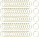 GETRICH 200 pièces crochets pour verres à vin - Or - Argent - 25 mm