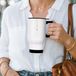 Mug isotherme personnalisé - 414 ml - Blanc