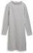 Tom Tailor Jurk met opstaande kraag - Maat 44 - medium silver grey melange