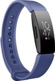 By Qubix Qubix - Compatible Fitbit bandje - Geschikt voor Fitbit Inspire 1 / HR / Ace 2 siliconen bandje - Maat: Large - Navy blauw