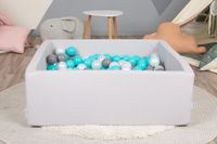 Merkloos Viking Choice Ballenbak - 90x90 cm - Grijs