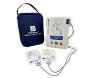 PRESTAN AED UltraTrainer enkel apparaat, Engels/Duits, gemodificeerd kinderprotocol 15:2, paddetectiesysteem, training voor volwassenen en kinderen, 5 scenario's