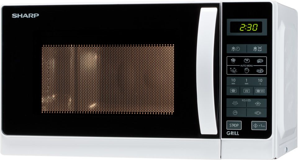Sharp Home Appliances Sharp R-642 WW 20L Grill Microwave - White
