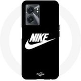Nike Etui Realme V23 Maniacase wit zwart