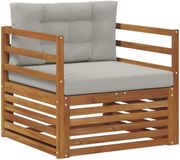vidaXL - Buitensofa - Massief - Acacia - Hout - en - Polyester