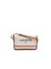 LACOSTE Schoudertas 'Lacoste Sac Bandoulière Heritage Canvas Natural Tan' wit