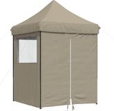 vidaXL Partytent Taupe Oxford Stof