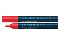 Schneider Viltstift 230 rond rood 1.5-3mm