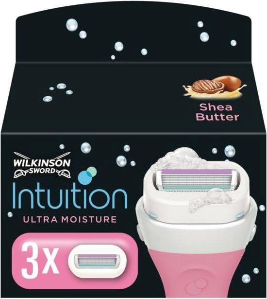 Wilkinson Intuition Ultra Moisture Shea Butter - Scheermesjes - 3 stuks