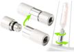 Massi Air Control Regulator Cartridge Co2 Pomp Grijs