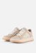 Shoesme Beige Sneaker Met Glitters - Sneakers Kinderen - Meisjes - Beige Lilac Glitter - Pailletten - Maat 30