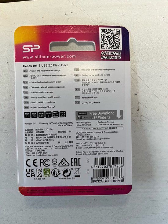 Silicon Power Helios 101 - USB-stick - 32 GB