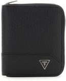 GUESS Torino Zip Around Wallet Black zwart