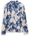Tom Tailor - Slim fit shirt met lange mouwen en patroon - Maat XXL - blue blurry argyle