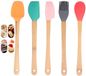 Ensemble d'ustensiles de cuisine en silicone 5 pièces pour snacks et pâtisserie
