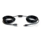 38998 C2G 38998 USB-kabel 12 m 2.0 USB A USB B Zwart