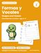 Formas y Vocales: Shapes and Vowels | Libro de trazos bilingüe para niños de 4 a 5 años