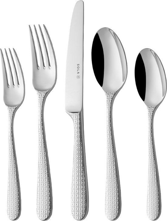 Sola Amsterdam Bestekset 24-delig - RVS - Zilver