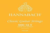 Hannabach Klassieke Gitaarsnaren Series 800 Super Low Tension verzilverd E1, 8001SLT