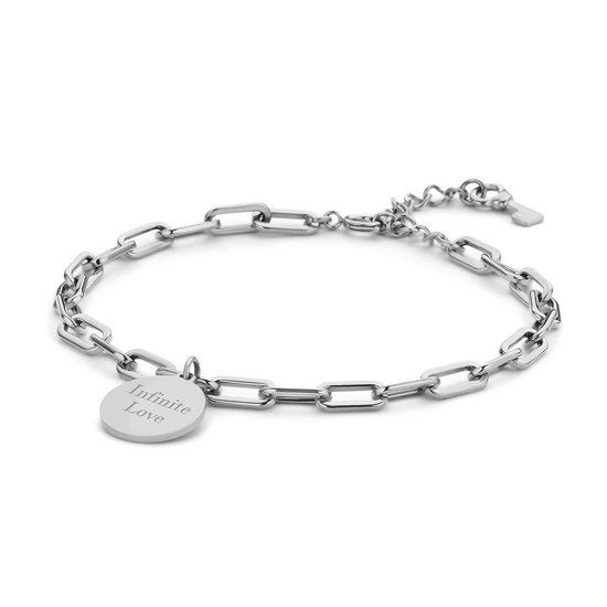 Key Moments Special Moments 8KM BC0087 Stalen Armband - Zilverkleurig - Vrouwen