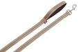 Nobby Soft Grip riem, beige/chocolade L: 120 cm, b: 10 mm, 1 stuk