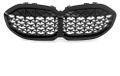 StarTech Voorgrill - Niergrill voor de 1-serie F40 - M Sport - Diamantpatroon - Hoogglanszwart - 2019–2023