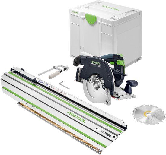 Festool HKC 55 KEB-Basic-FSK 420 Accu pendelkapzaag 160mm + FSK 420 - 578704