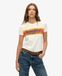 Superdry Venue Outdoors T-shirt met Aansluitende Pasvorm Wit Grootte: 38