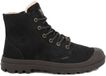 Palladium Pampa Zip Wl Pilot Zwart Leer Heren Veterboots Maat 47
