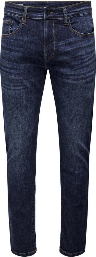 ONLY & SONS ONSWEFT REG.DK. BLUE 6752 DNM JEANS NOOS - Men's Jeans - W31 X L34 - Dark Blue Denim