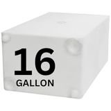 Ameri-Kart 16 Gallon RV zoetwatertank voor drinken en drinkwater, voor campers, aanhangwagens en campers, WT-5545, 25-inch x 15-inch x 11-inch