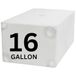 Ameri-Kart 16 Gallon RV zoetwatertank voor drinken en drinkwater, voor campers, aanhangwagens en campers, WT-5545, 25-inch x 15-inch x 11-inch