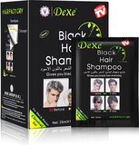 Dexe Black Hair Shampoo - Zwart - 10 x 25ml