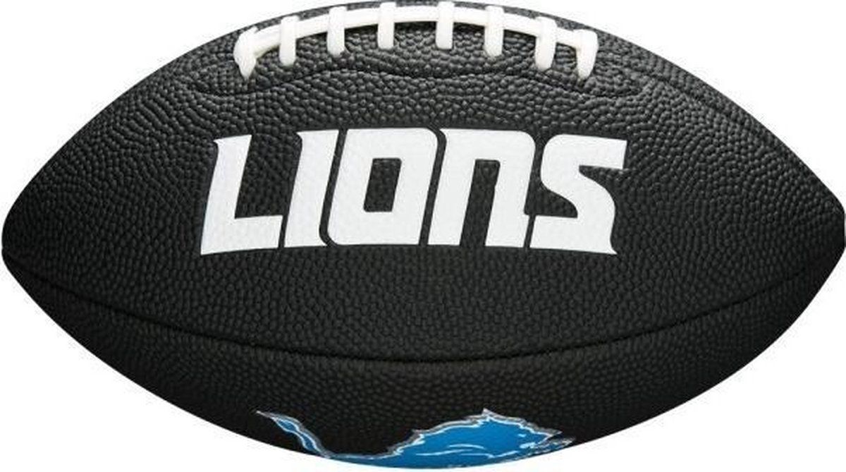 Wilson F1533XB Black Edition NFL Mini Team Lions - 0887768727642