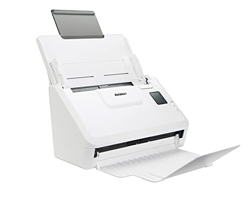 Avision AD340GN A4, duplex documentenscanner, 40 ppm/80 ipm, 50 pagina's ADF, USB 3.2, ethernet, scant tot 600 cm lange documenten, ISIS-driver, Twain-driver