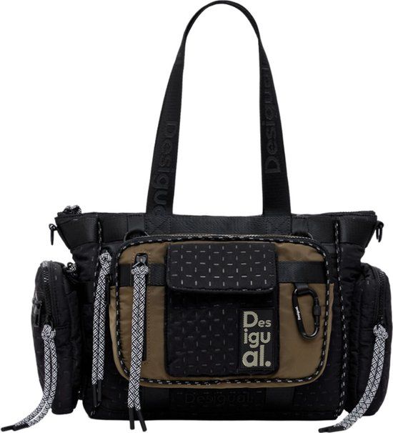 Desigual Schoudertas Modularis Termo Bohol - Zwart