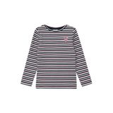 s.Oliver gestreepte longsleeve - donkerblauw