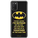 ERT GROUP mobiel telefoonhoesje voor Samsung A02S origineel en officieel erkend DC patroon Batman 053