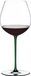 Riedel Fatto A Mano Old World Pinot Noir, Rotweinglas, Weinglas, Hochwertiges Glas, Grün, 705 ml, 4900/07G