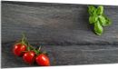 TMK ArtDeko - Planche à découper - 90x52 cm - Design Sierlijk Pomodoro - Verre résistant à la chaleur