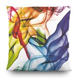 AG Design Abstractiekussen, stof, meerkleurig, 45 x 45 cm