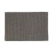 Dixie Tapis de porte Fiona 45x75 cm Gris ciment
