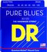 DR Strings PB6-30 PURE BLUES Medium 30-125 Quantum Nickel Bas Snaarset
