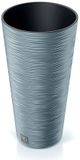 Prosperplast Furu Collection Bloempot - Vierkant, Kunststof, Cement, 25 x 25 x 48 cm, 7.5L